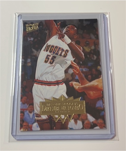 1995-96 Fleer Ultra #45 Dikembe Mutombo — front