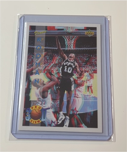 1993-94 Upper Deck Pro View 3D #43 Dennis Rodman — front