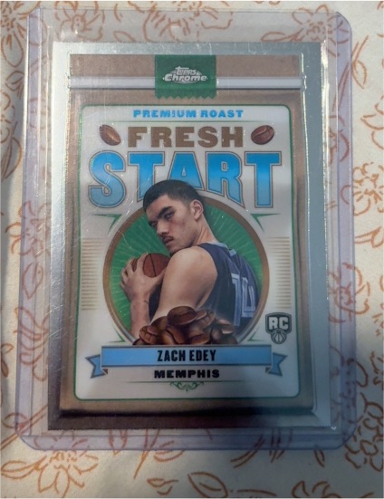2024-25 Topps Chrome #FS-7 Zach Edey Fresh Start — front