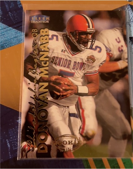 1999 Fleer Tradition #288 Donovan McNabb Rookie Philadelphia Eagles — front