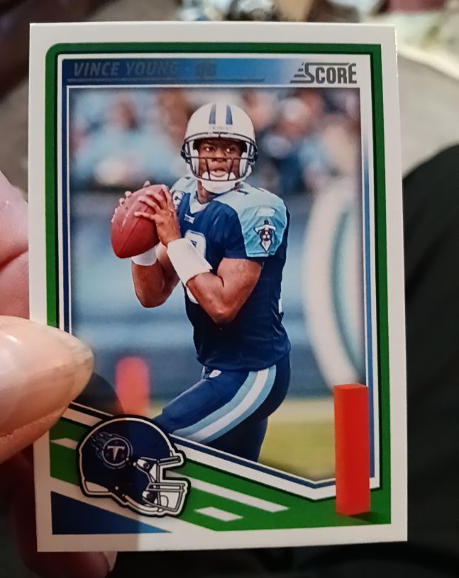 2025 Panini Score #136 Vince Young — front