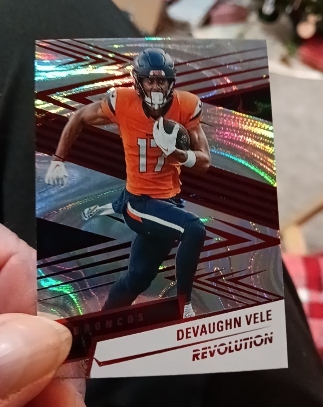 2025 Panini Revolution #47 Devaughn Vele — front