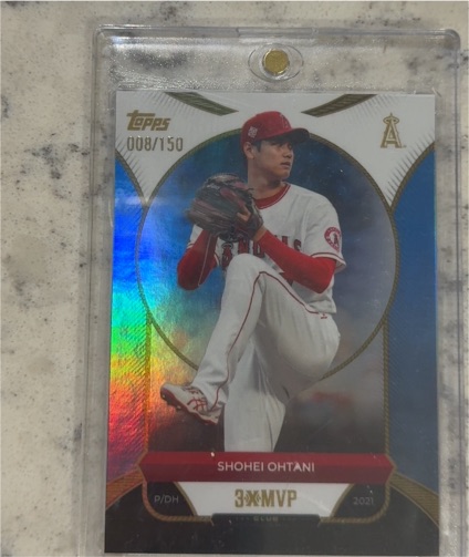 2025 Topps Welcome to the Club #1 Shohei Ohtani 3X MVP — front
