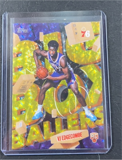 2025-26 Topps Big Box Ballers #BB-3 VJ Edgecombe — front