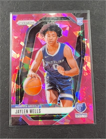 2024-25 Panini Prizm #239 Jaylen Wells — front