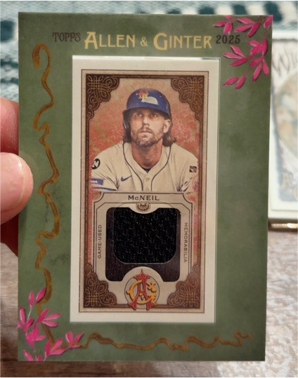 2025 Topps Allen & Ginter #MFR-JMC Jeff McNeil — front