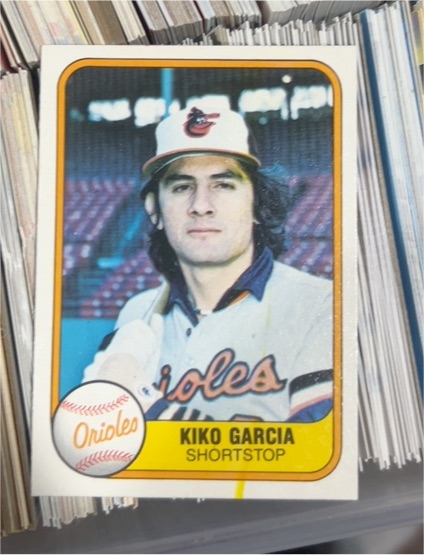 1981 Fleer #191 Kiko Garcia — front