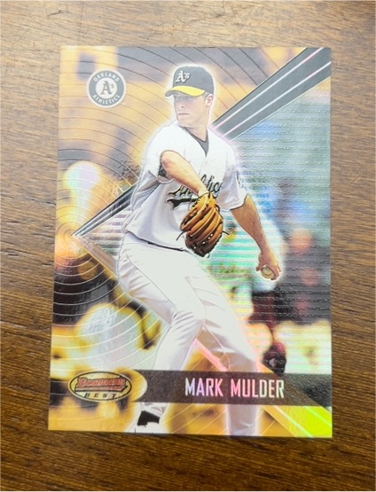 2001 Bowman's Best Mark Mulder — front