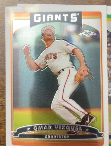 2006 Topps Chrome #223 Omar Vizquel — front