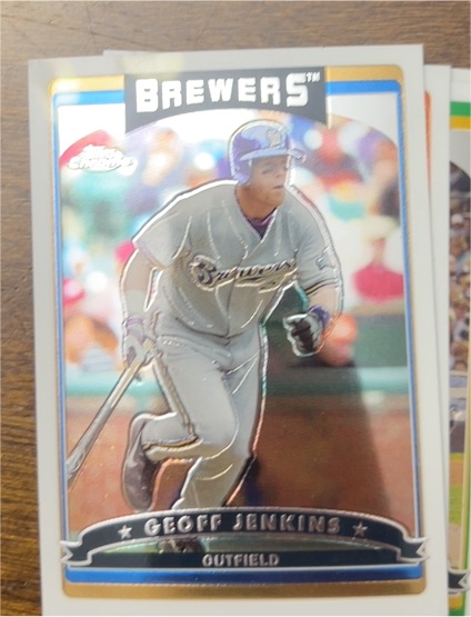 2006 Topps #147 Geoff Jenkins — front
