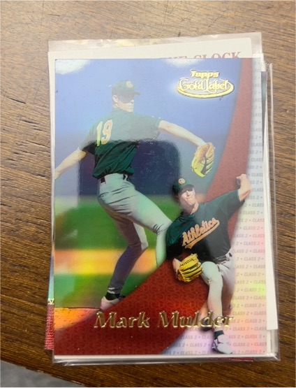 2000 Topps Gold Label #19 Mark Mulder — front