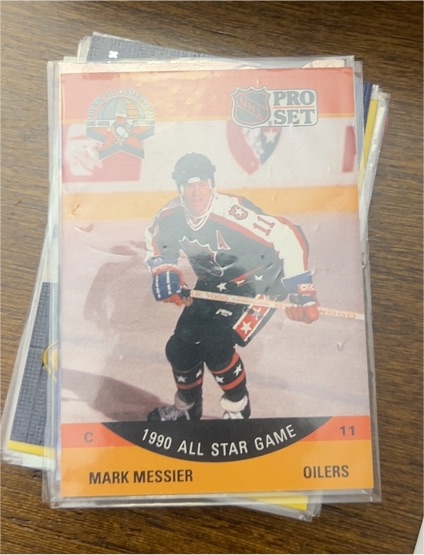 1990-91 Pro Set #349 Mark Messier — front