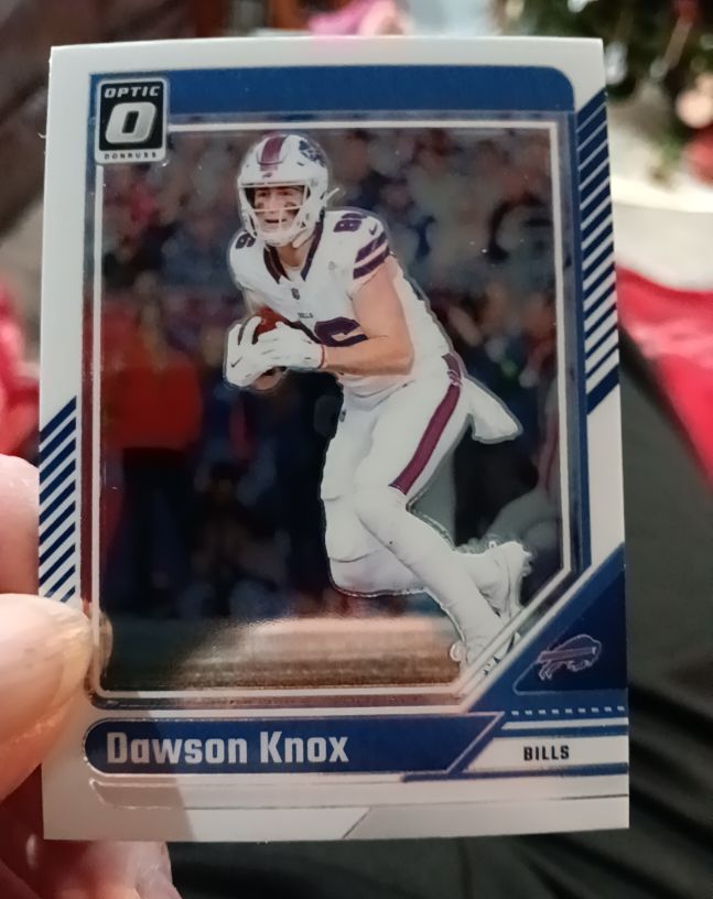 2024 Panini Donruss Optic #24 Dawson Knox — front