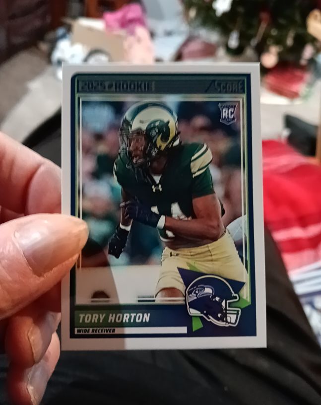 2025 Panini Score #58 Tory Horton — front