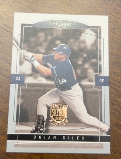 2004 Skybox Limited Edition #99 Brian Giles — front