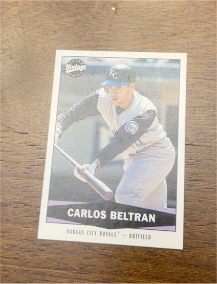 2004 Upper Deck Vintage Carlos Beltran — front