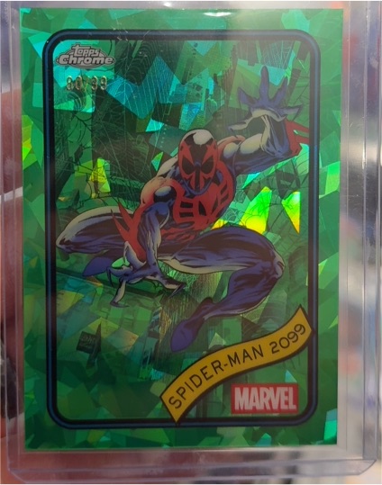 2025 Topps Chrome Marvel Spider-Man 2099 #112 — front