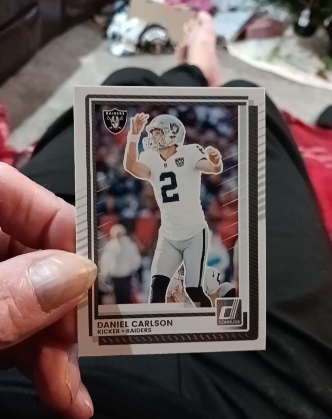 2025 Donruss #238 Daniel Carlson — front