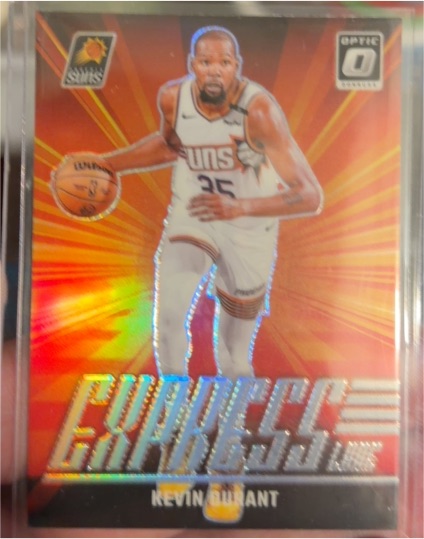 2024-25 Donruss Optic Express Lane #18 Kevin Durant — front
