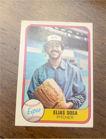 1981 Fleer #151 Elias Sosa — front