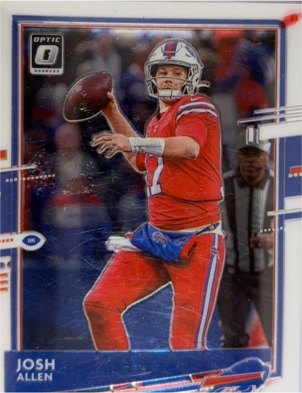 2020 Donruss Optic #14 Josh Allen — front