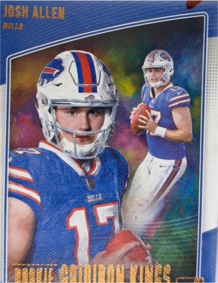 2018 Donruss Gridiron Kings #RGK-17 Josh Allen — front
