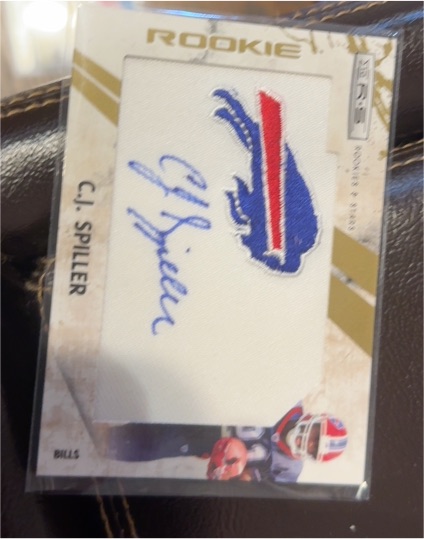 2011 Panini Rookie Patch Autograph C.J. Spiller — front