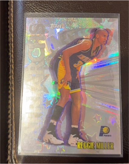 1993 Topps #1 Reggie Miller — front