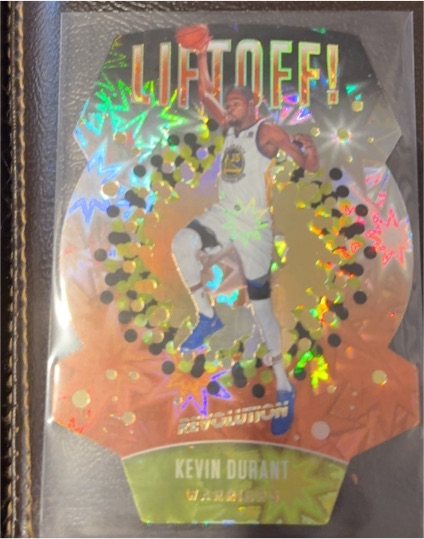 2017-18 Panini Revolution #7 Liftoff! Kevin Durant — front