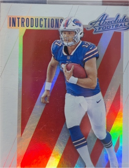 2018 Panini Absolute Introductions #IN-JA Josh Allen — front