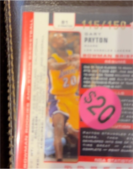 1990-91 Hoops #81 Gary Payton — front