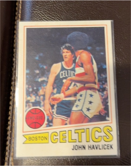 1977-78 Topps #70 John Havlicek Boston Celtics — front