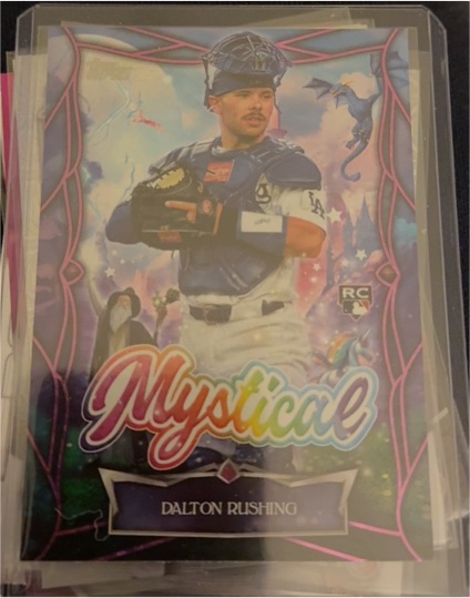 2025 Topps Update #MYS-13 Dalton Rushing Mystical RC — front