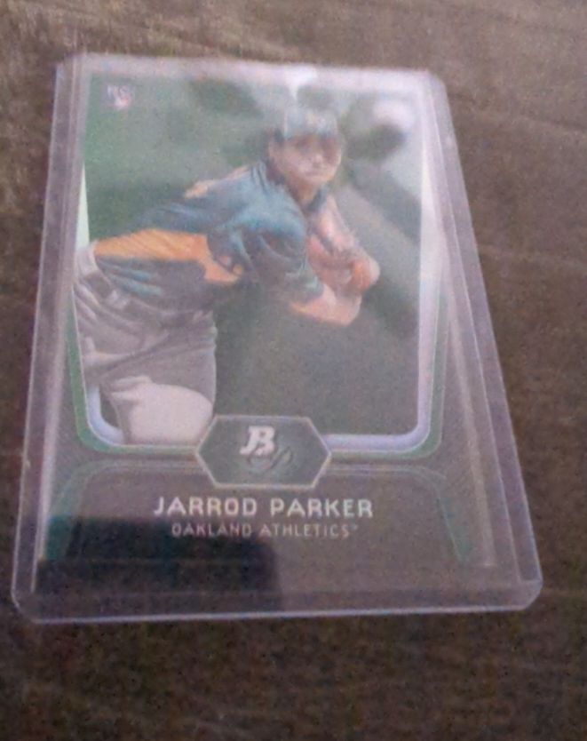 2012 Bowman Platinum #Jarrod Parker — front