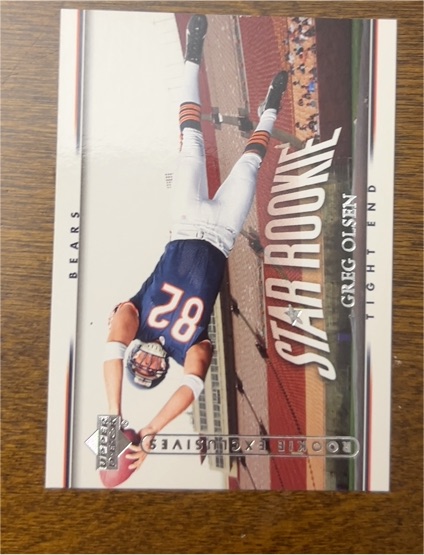 2007 Upper Deck #286 Greg Olsen Star Rookie — front
