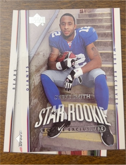 2007 Upper Deck Star Rookie #300 Steve Smith — front