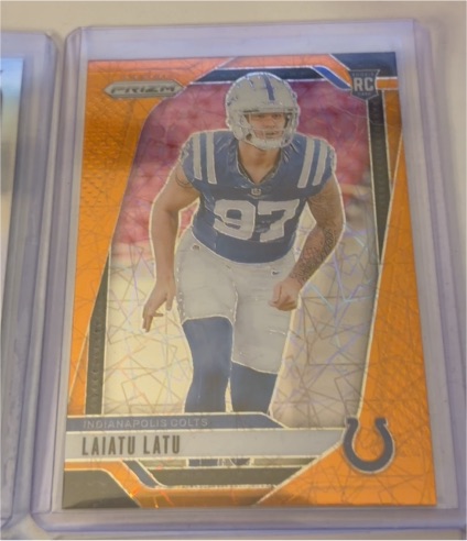 2024 Panini Prizm #366 Laiatu Latu — front