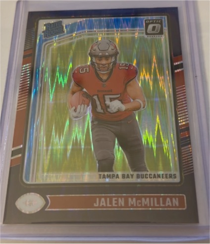 2024 Panini Donruss Optic #239 Jalen McMillan — front