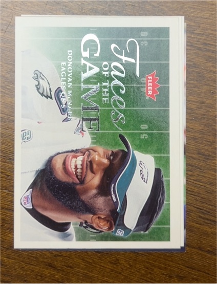 2006 Fleer Faces of the Game #FG-DM Donovan McNabb — front
