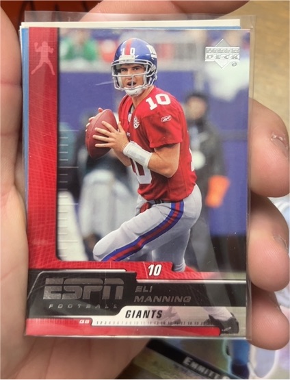 2005 Upper Deck ESPN #64 Eli Manning — front