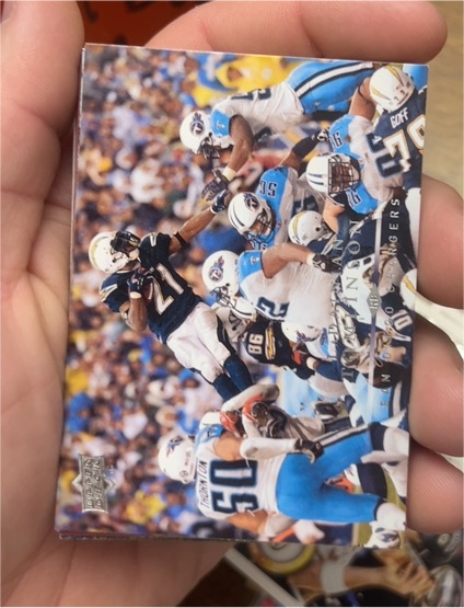 2008 Upper Deck #157 LaDainian Tomlinson — front
