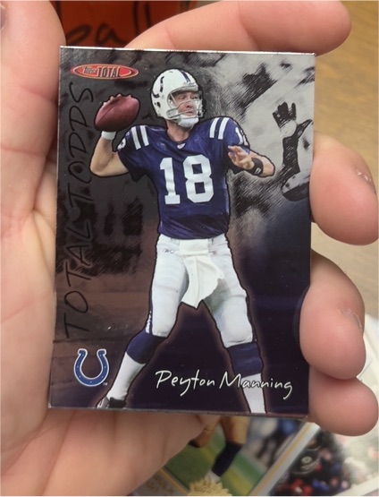 2007 Topps Total Total Topps #TT1 Peyton Manning — front