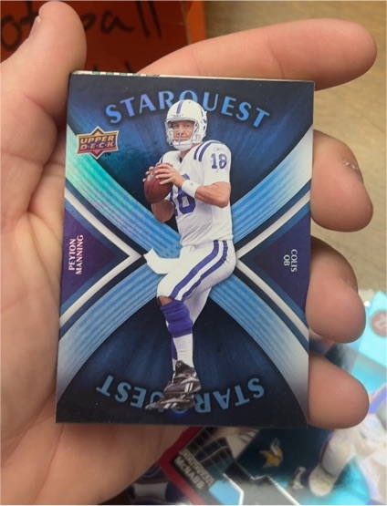 2008 Upper Deck Starquest #SQ25 Peyton Manning — front