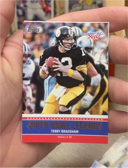 2011 Topps Super Bowl Legends #SBL-XIV Terry Bradshaw — front