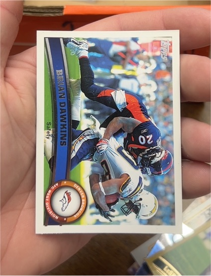 2011 Topps #123 Brian Dawkins — front