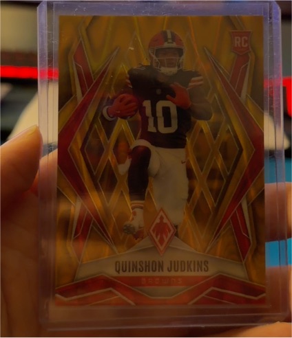 2025 Panini Phoenix #191 Quinshon Judkins — front