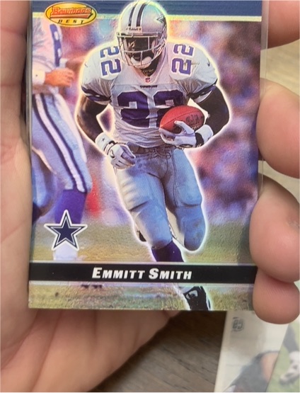 2000 Bowman's Best #60 Emmitt Smith — front