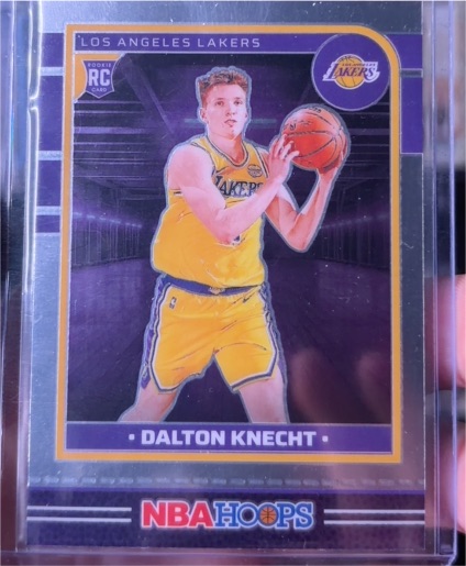 2024-25 Panini NBA Hoops #247 Dalton Knecht — front