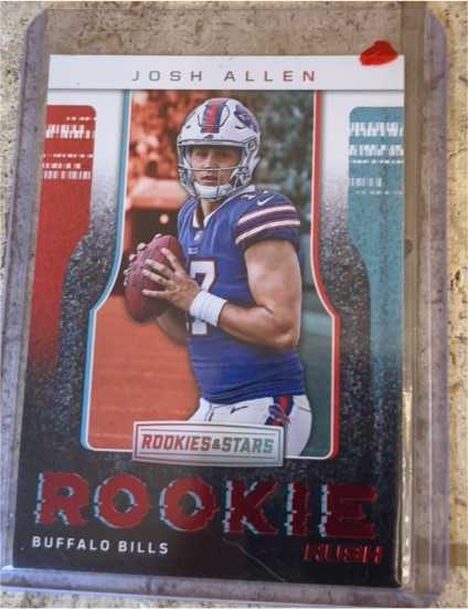 2018 Panini Rookies & Stars Rookie Rush #RR-5 Josh Allen — front