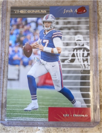 2019 Donruss Retro 1999 #RE-37 Josh Allen — front